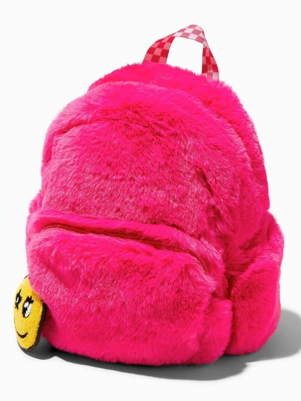 NWT Claire's Furry Mini Backpack Girls Purse Cute Soft Fashion Accessory